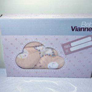 Vianney Bebe Luna Baby Blanket - Baby Shower Gift Box